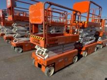2017 SNORKEL S3219E SCISSOR LIFT SN:S3219E-11-170800113 electric powered, equipped with 19ft.
