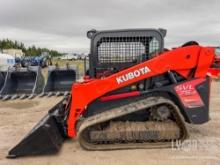 2021 KUBOTA SV75 RUBBER TRACKED SKID STEER SN:44657 powered by Kubota diesel engine, equipped with