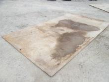 SUPPORT EQUIPMENT SUPPORT EQUIPMENT 8' X 14' X 1'' STREET STEEL PLATE ROAD PLATE