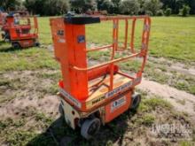 2016 JLG 1230ES SCISSOR LIFT SN:0130027488 electric powered, equipped with 12ft. Platform height,