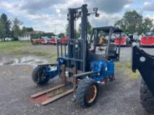 PRINCETON E23RXX ROUGH TERRAIN FORKLIFT SN:110962 powered by Kubota diesel engine, equipped with