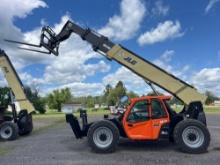 NEW UNUSED JLG 1255 TELESCOPIC FORKLIFT 4x4, powered by Cummins diesel engine, 130hp, equipped with