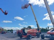 JLG 1250AJP BOOM LIFT SN:300136007 4x4, powered by diesel engine, equipped with 125ft. Platform