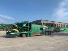 MCCOLSKEY 621 TROMMEL SCREENING PLANT SN:12375 powered by Cat diesel engine, equipped with 1/2in.