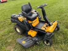 CUB CADET Z-FORCE COMMERCIAL MOWER powered by gas engine, equipped with 60in. Cutting deck, zero