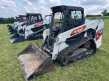 2021 BOBCAT T62 RUBBER TRACKED SKID STEER SN:B4SF11460 powered by diesel engine, equipped with