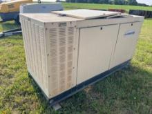 GENERAC GARDIAN ELITE GENERATOR Ford Windsor V8 natural gas, equipped with 55KW, 3-phase,