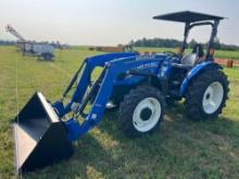2022 NEW HOLLAND WORKMASTER 60 TRACTOR LOADER SN-536936, 4x4, powered by diesel engine, equipped