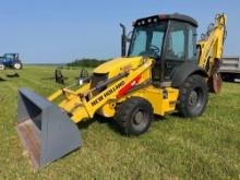 2019 NEW HOLLAND B95C TRACTOR LOADER BACKHOE 4x4, powered by diesel engine, equipped with EROPS,