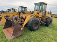 JOHN DEERE 624E RUBBER TIRED LOADER SN:528620624 powered by John Deere diesel engine, equipped with