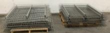 (21) Assorted Metal Wire Decking