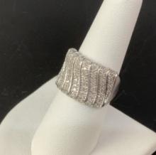 10k White Gold 5g Diamond Ring