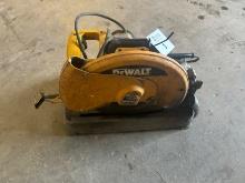 Dewalt 14 Inch Chop Saw - Electric