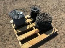 2 Spools of Hot Wire Fencing w/ Barbed Wire