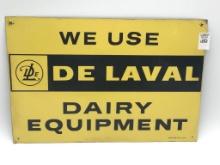Metal Adv. Sign We Use De Laval