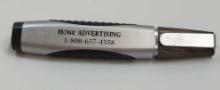 HOWE ADVERTISING SCREWDRIVER IN PEN SHAPE WITH LEVEL