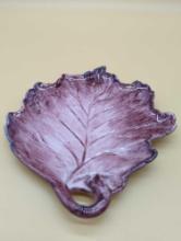 VIETRI LEAF PLATE 7" MADE IN ITALY
