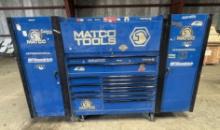MATCO Work Center w/ Drawer Lockers Tool Box