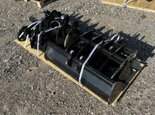 (9) Mini Excavator Attachments