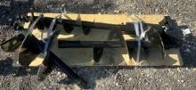 (3) Excavator Auger Attachments