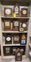 468 (15) Mantle Clocks