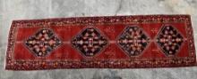 Hand Knotted Persian Wool 3' 11” x 14' Runner
