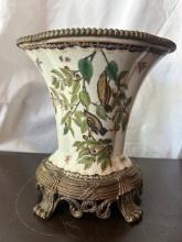 Chinese Footed Mantle Garniture