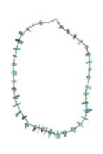 Navajo Cripple Creek Turquoise Fetish Necklace