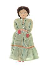 Navajo Handmade Linen Folk Art Doll c. 1950s