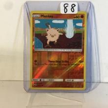 Collector Modern 2017 Pokemon TCG Basic mankey HP60 Pokemon Trading Game Card 50/111