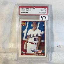 Collector PSA Graded 1991 Topps Traded Jason Giambi #45T Mint 9 #10359961 - Baseball Sport Card