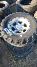 4 LUG SXS WHEELS AND TIRES (25-10-12)