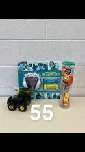 MONSTER TRACTOR TOY, NATURE WOOD TOYS, BABY/TODDLER EARMUFFS THESE ARE NEW