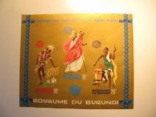 Vintage Unused stamps set of: Buranda Souvenir Sheet