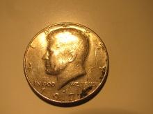 US Coins: 1x1977-D Kennedy Half Dollar