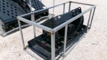 2024 LANDHONOR SKID STEER ATTACHMENT,  NEW/UNUSED, 72" HYD VIBRATING PLATE