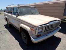 1983 JEEP CHEROKEE SUV,  4 X 4, GAS, AUTOMATIC, NON RUNNER S# 49171