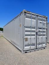CONTAINER,  40', ONE TRIP, DOUBLE REAR DOORS, (4) DOUBLE SIDE DOORS S# MMPU