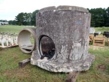 ROUND CONCRETE CULVERT JUNCTION