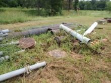 MISC WATER PIPE, FIRE HYDRANT, & MANHOLE COVERS