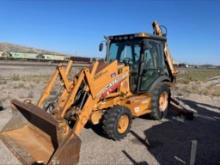 2007 CASE 580MII BACKHOE, 5816 HRS ON METER, UP# TLH3511, S# N7C423511, LOC