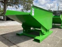UNUSED SELF DUMPING HOPPER WITH FORK POCKETS