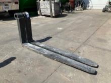 ( 1 ) SET OF FORKS, APPROX 47" LONG...