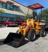 2024 FLAND FL45 WHEEL LOADER, GAS POWERED, BUCKET APPROX 40in W, 13HP, RUNS & OPERATES...