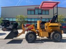 2024 FLAND FL45 WHEEL LOADER, GAS POWERED, BUCKET APPROX 40in W, 13HP, RUNS & OPERATES...