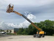 2018 HAULOTTE BOOM LIFT MODEL HT67RTJO, DIESEL, APPROX MAX PLATFORM HEIGHT 67FT, JIB, FORM FILLED