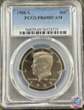 1988 S Half Dollar PCGS PR69DCAM