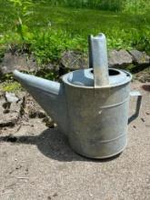 Vintage Galvanized Watering Can