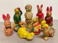 Group of Vintage Celluloid Toys