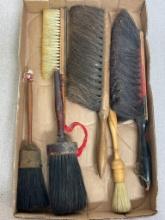 Group of Vintage Brushes